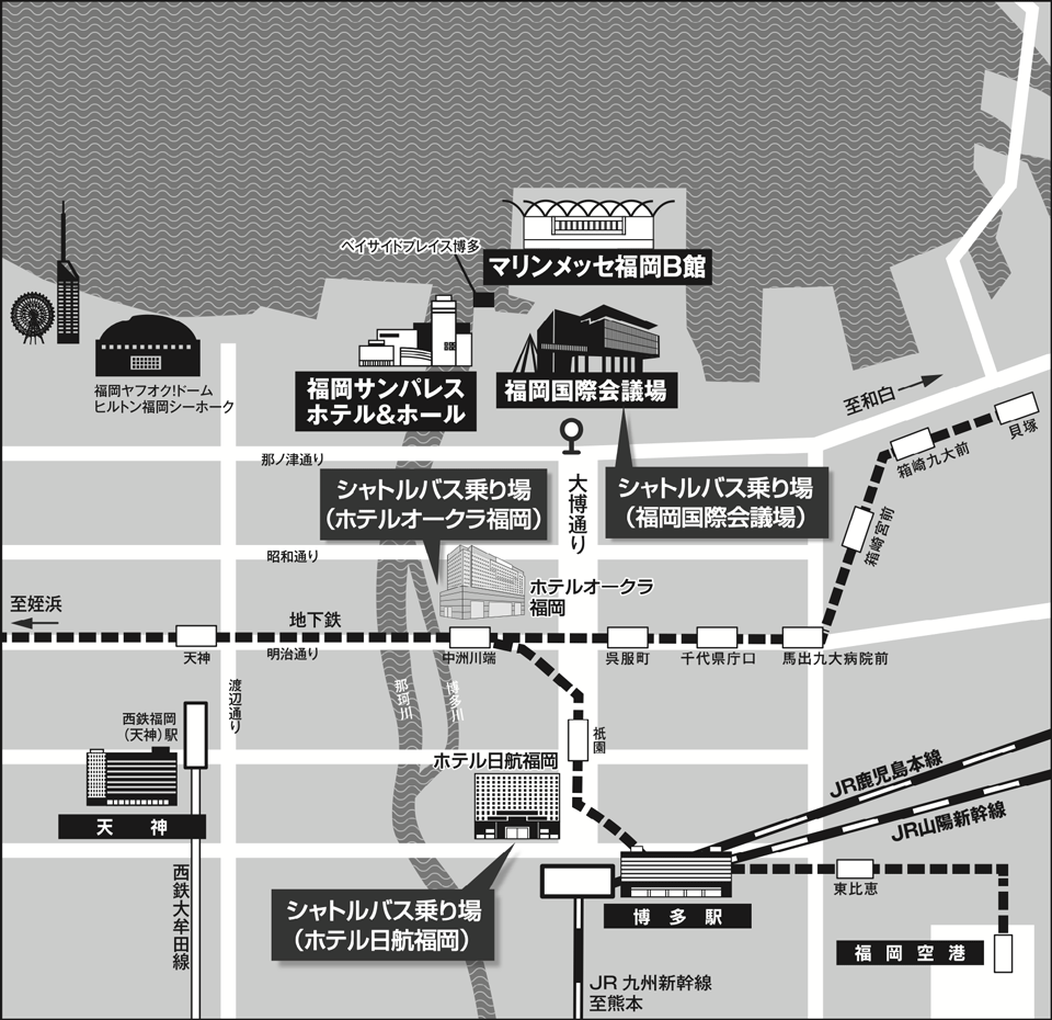 会場周辺のご案内MAP